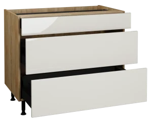 1000 3 Drawer Base