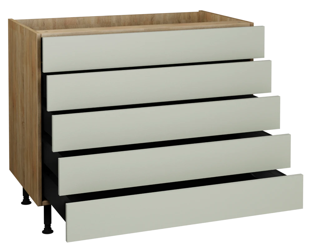 1000 5 Drawer Base