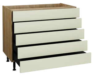 1000 5 Drawer Base