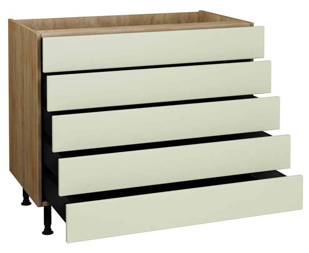 1000 5 Drawer Base