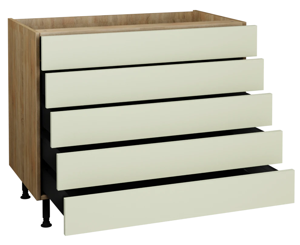 1000 5 Drawer Base
