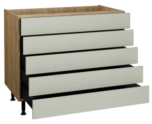 1000 5 Drawer Base