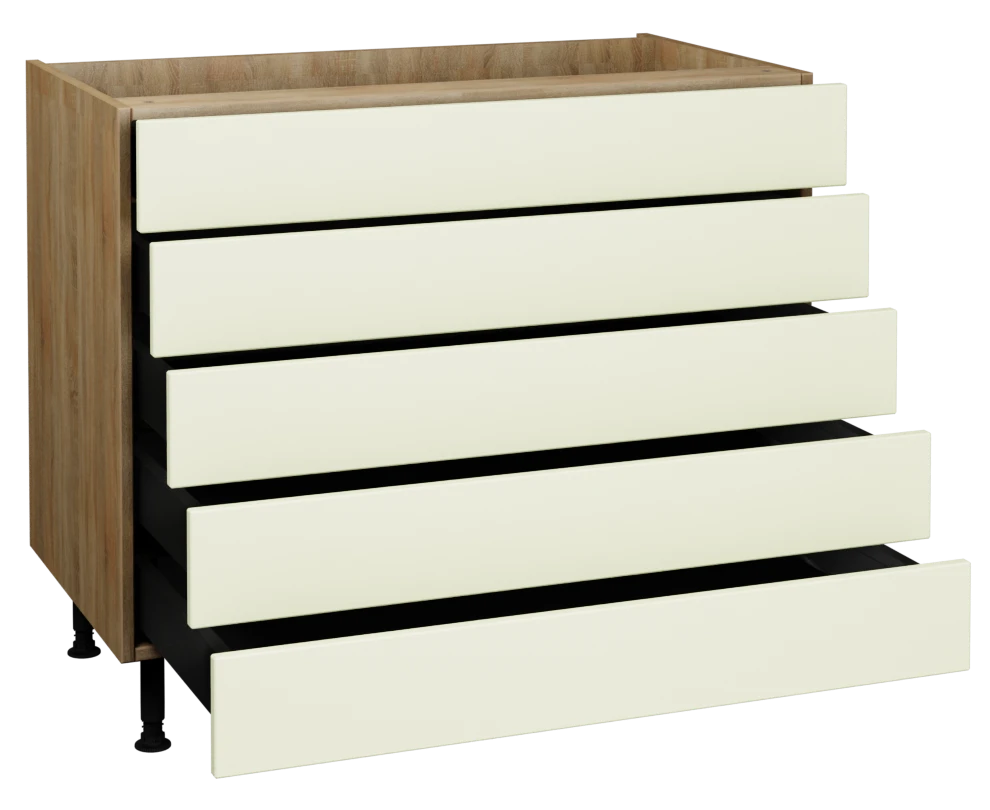 1000 5 Drawer Base