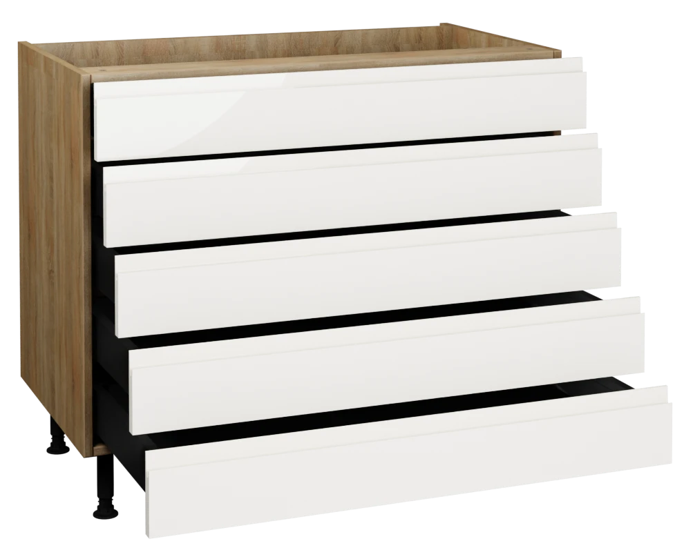 1000 5 Drawer Base