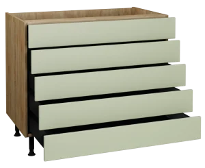 1000 5 Drawer Base