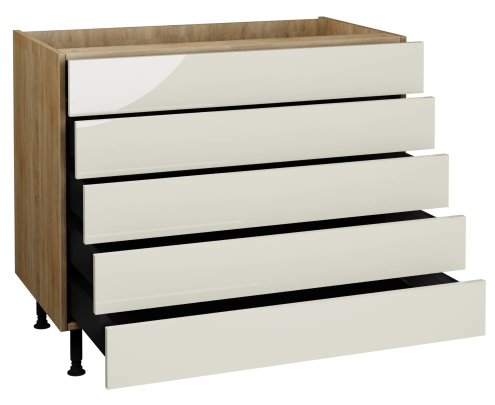 1000 5 Drawer Base