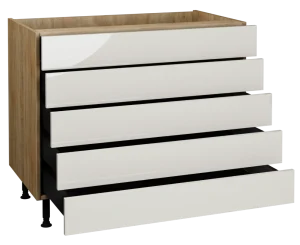 1000 5 Drawer Base