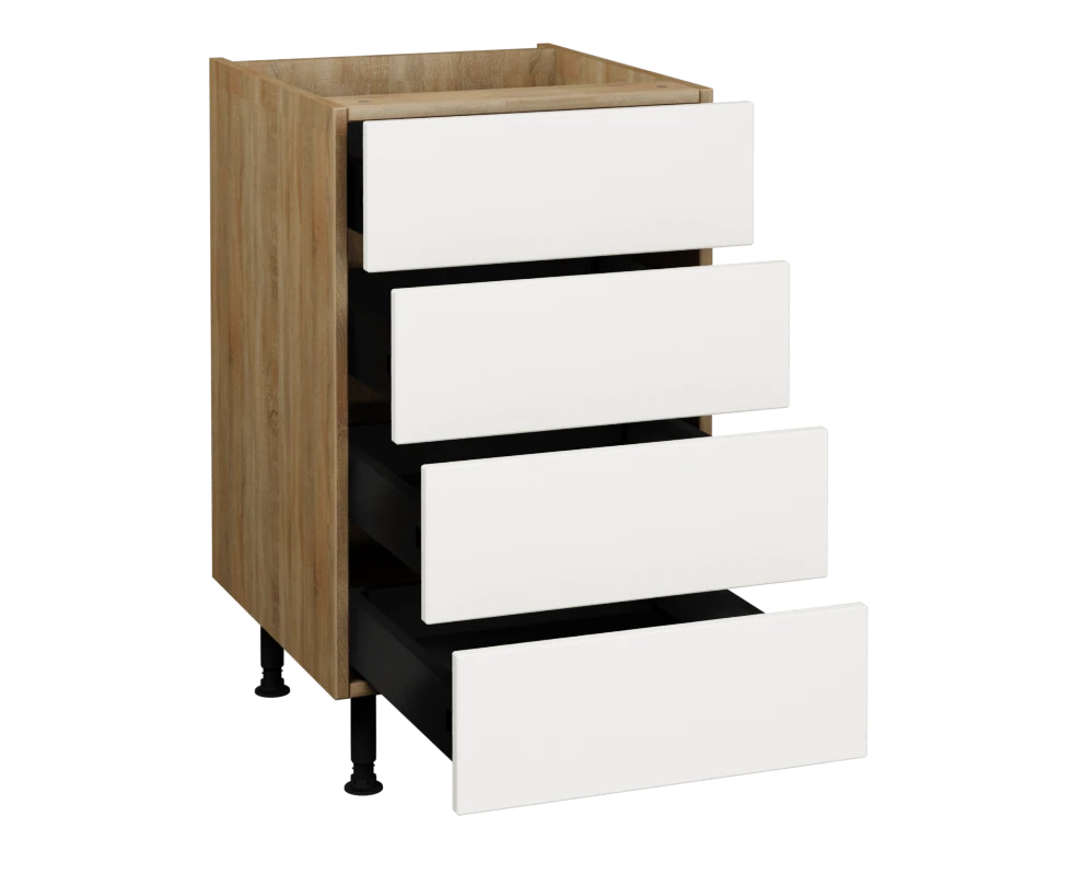 500 4 Drawer Base