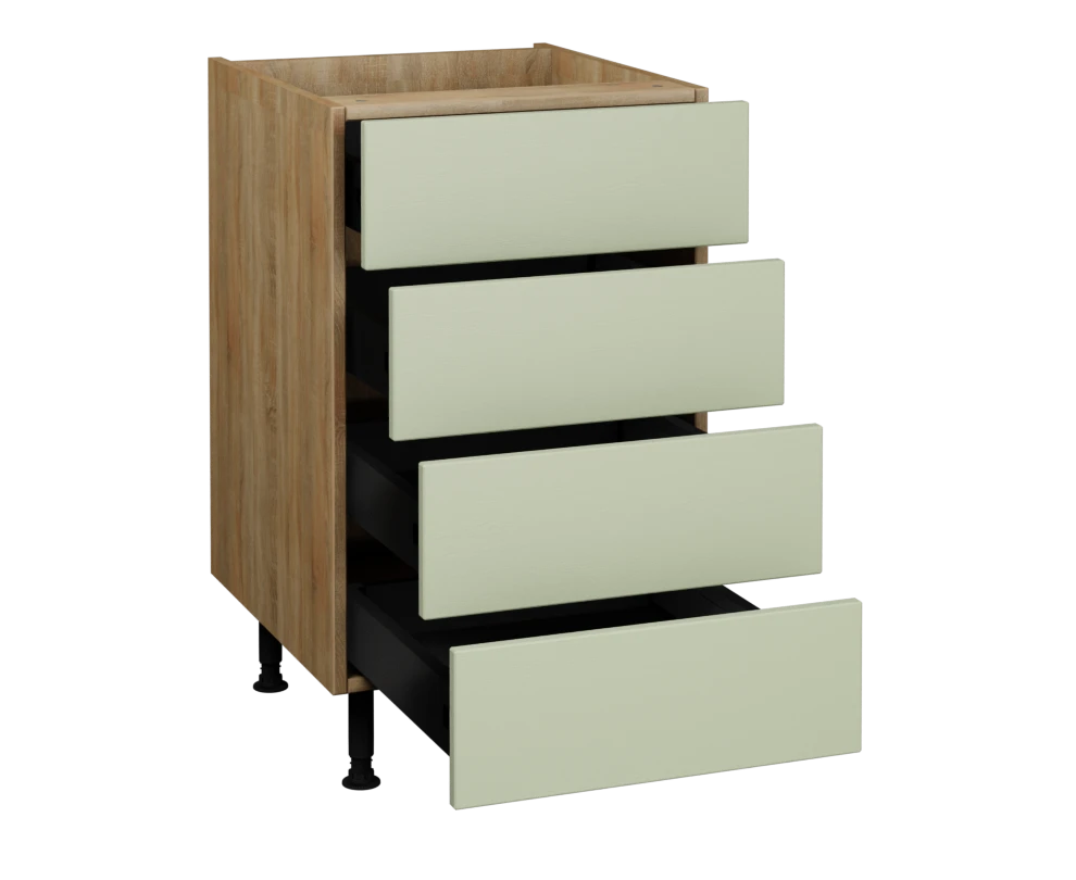 500 4 Drawer Base