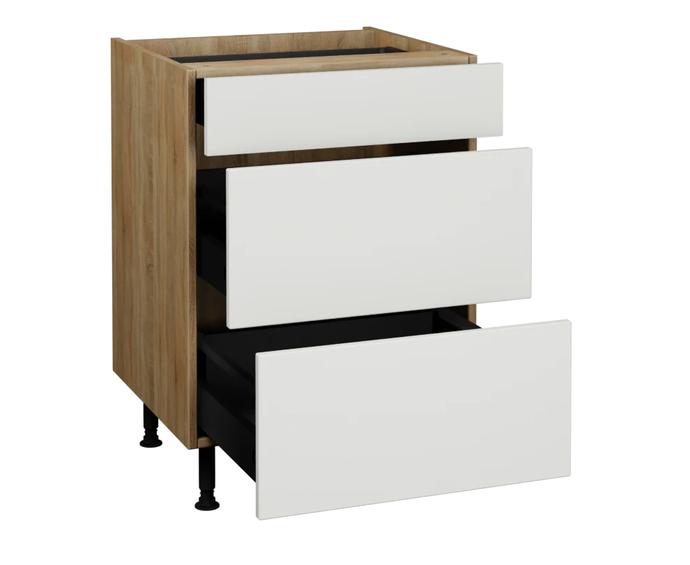 600 3 Drawer Base