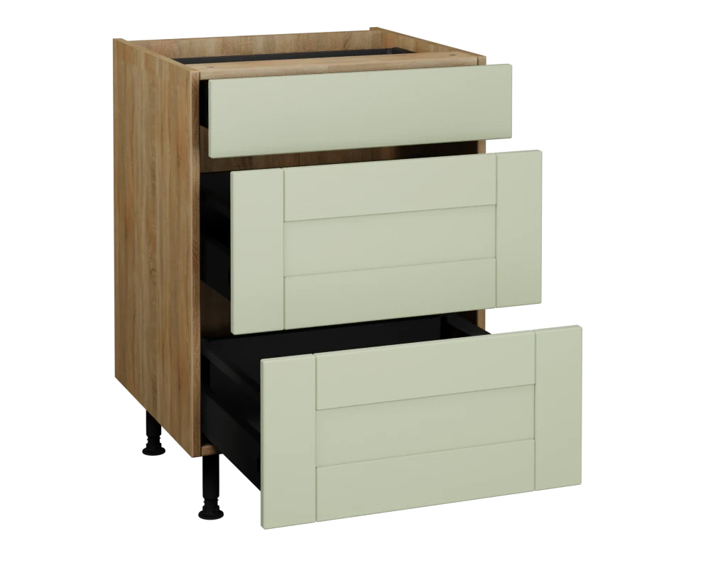 600 3 Drawer Base