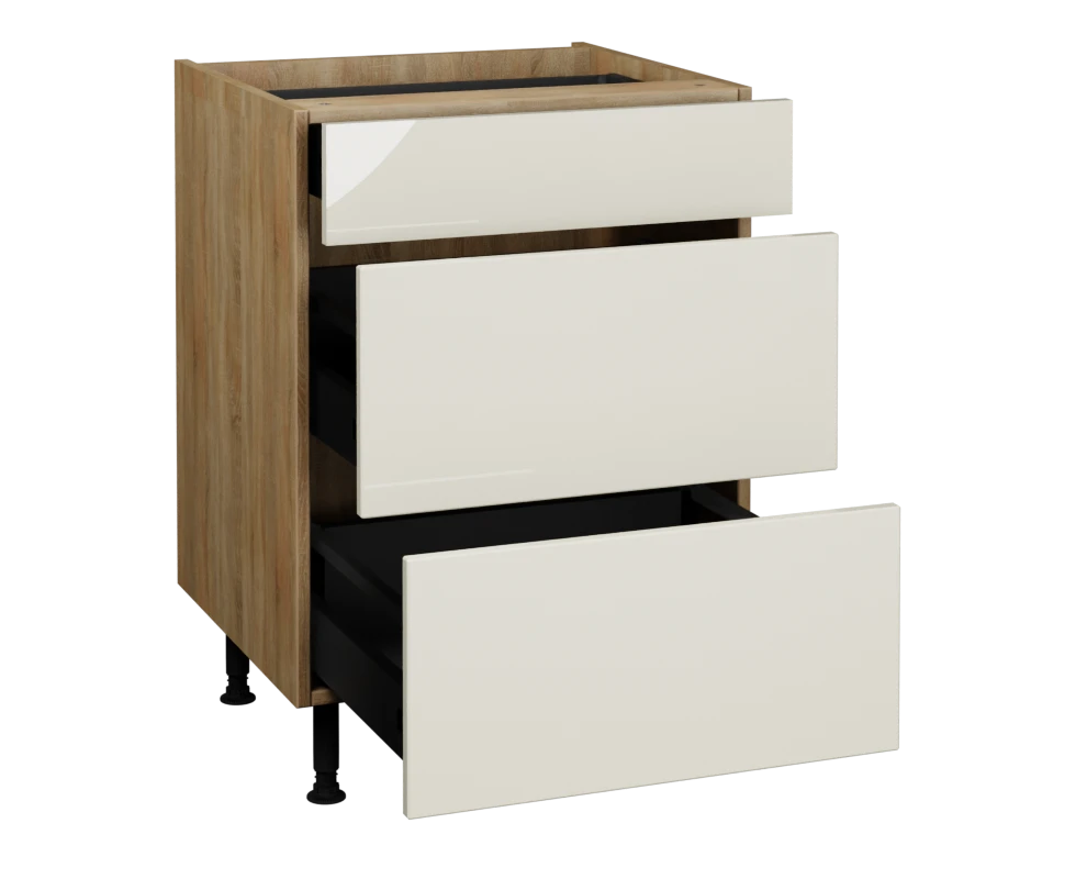 600 3 Drawer Base