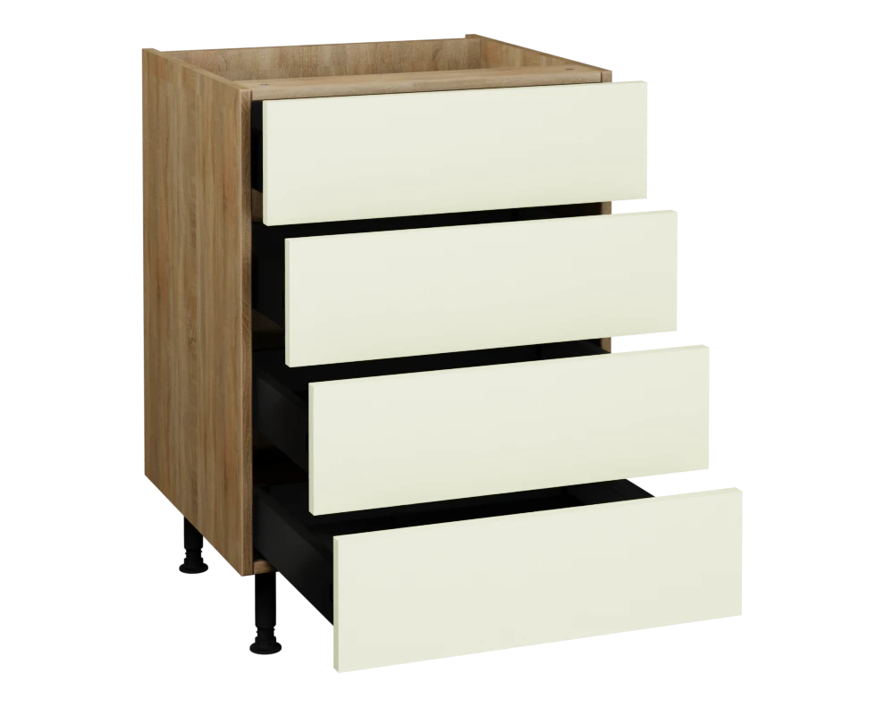 600 4 Drawer base