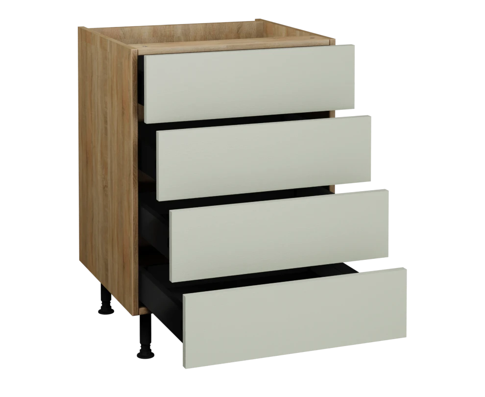 600 4 Drawer base