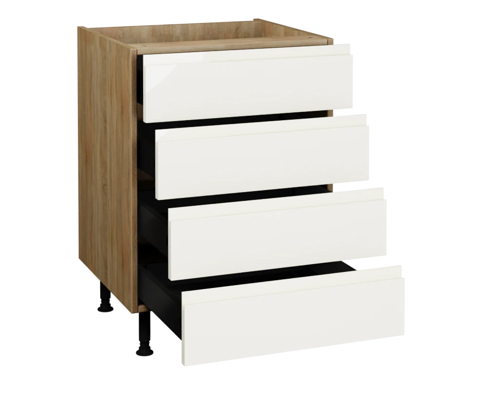 600 4 Drawer base