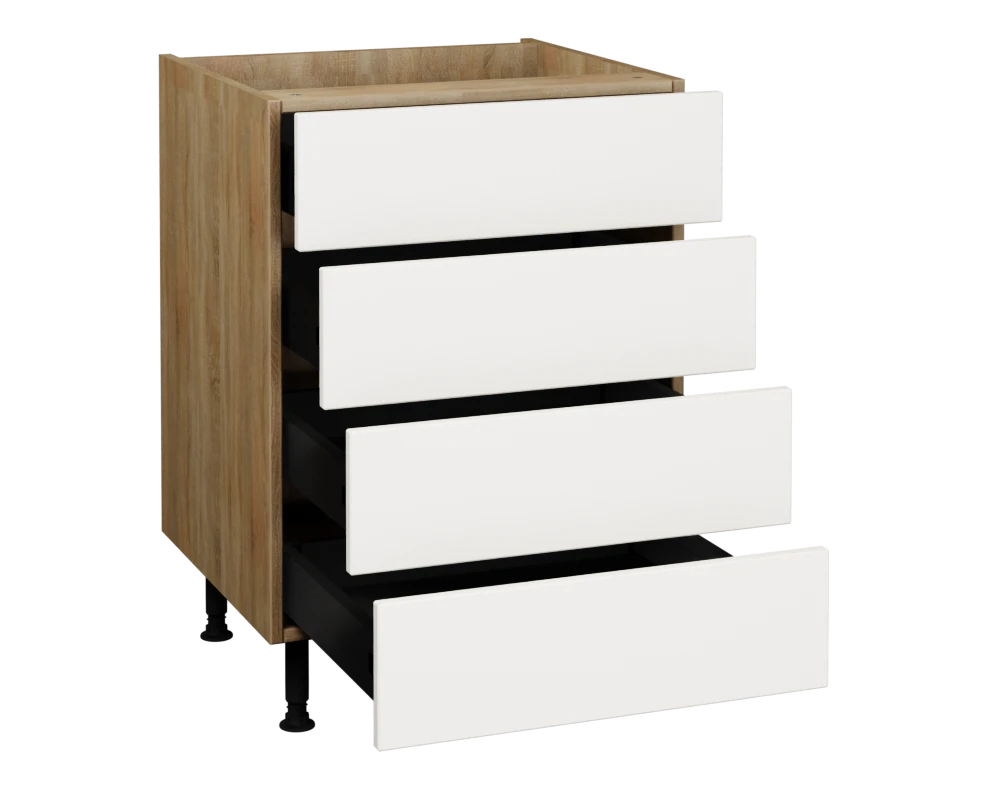 600 4 Drawer base