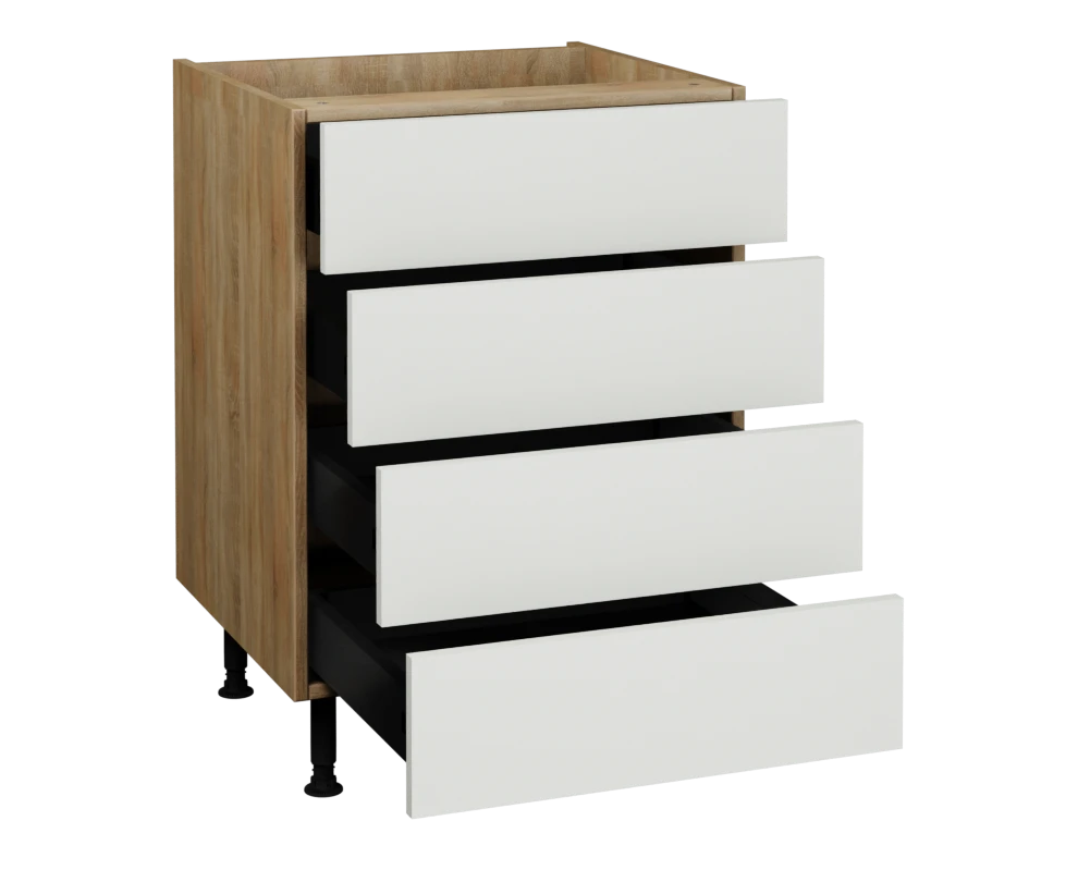 600 4 Drawer base