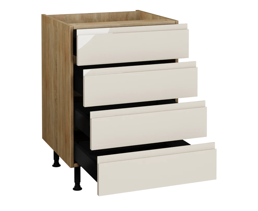 600 4 Drawer base