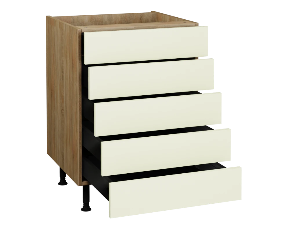 600 5 Drawer Base