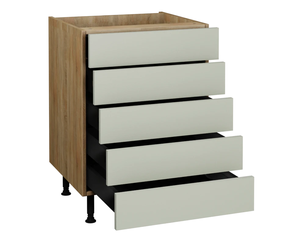 600 5 Drawer Base