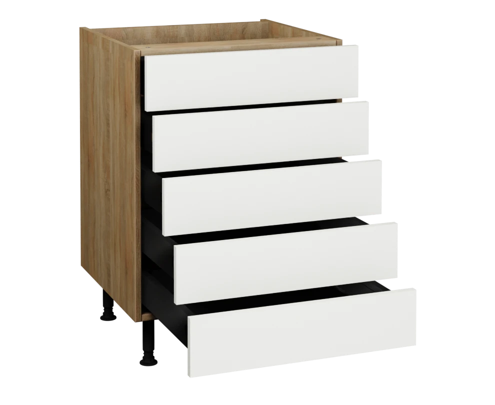 600 5 Drawer Base