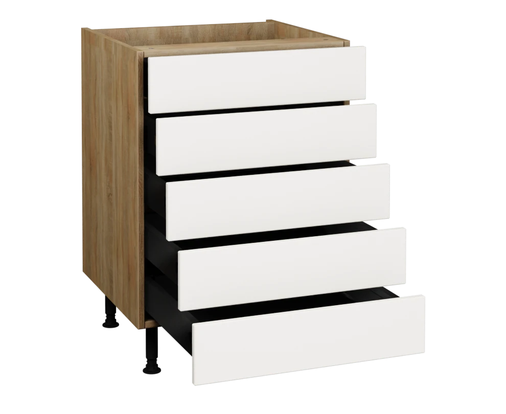 600 5 Drawer Base
