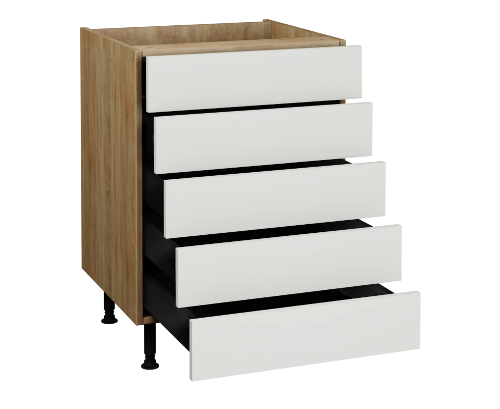 600 5 Drawer Base