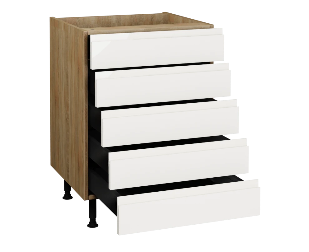 600 5 Drawer Base