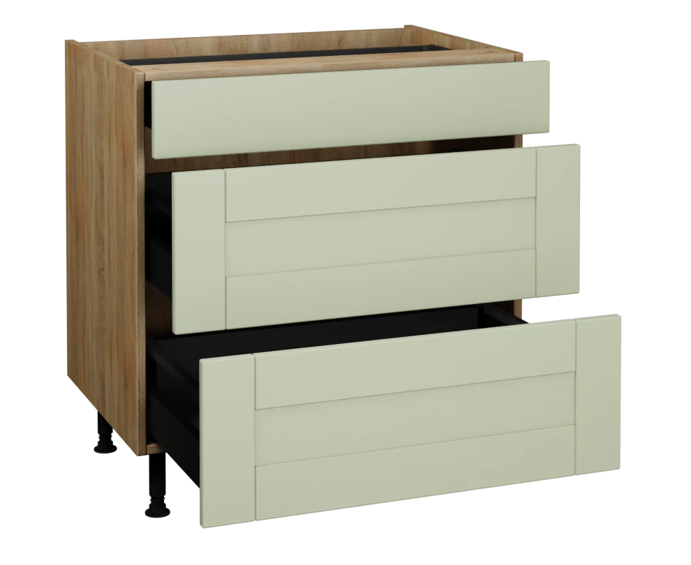 800 3 Drawer Base