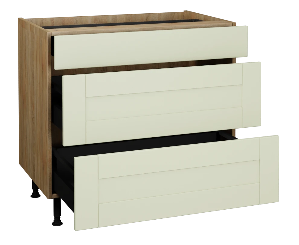 900 3 Drawer Base