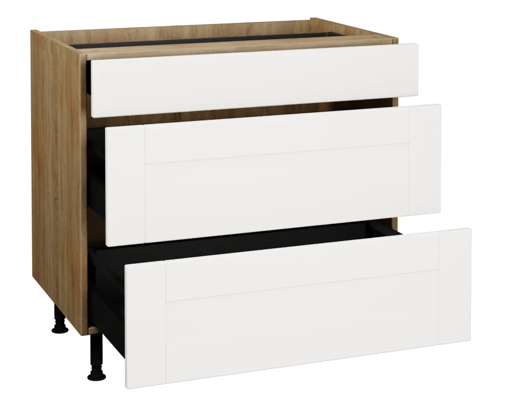 900 3 Drawer Base