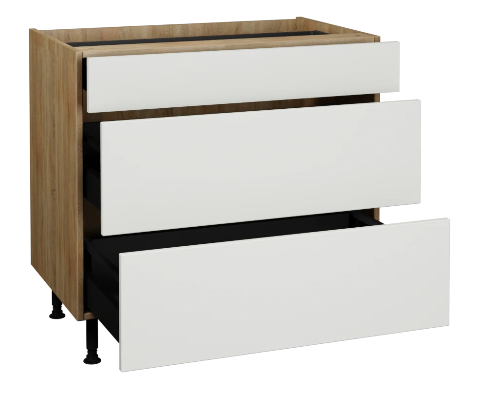 900 3 Drawer Base