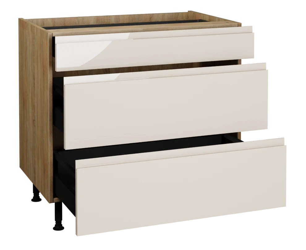 900 3 Drawer Base