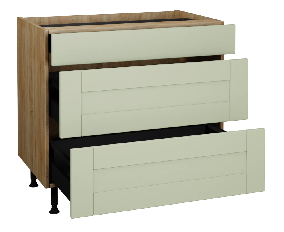 900 3 Drawer Base