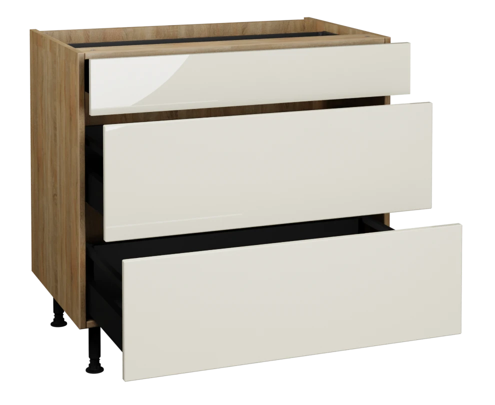 900 3 Drawer Base