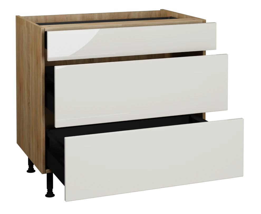 900 3 Drawer Base