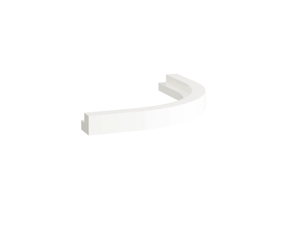 Universal Curved Cornice/Pelmet