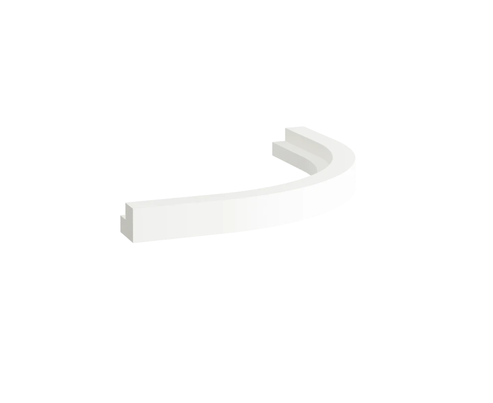 Universal Curved Cornice/Pelmet