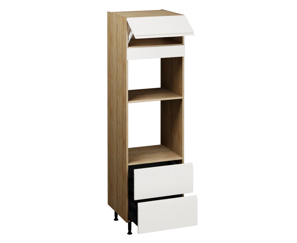 Single Oven Microwave with Drawers