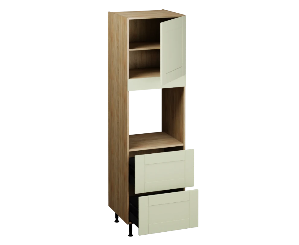 Single Oven Unit with Drawers