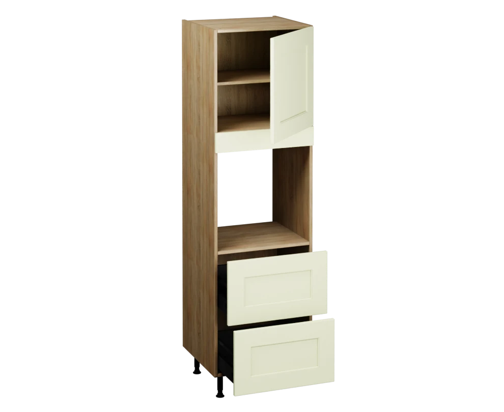 Single Oven Unit with Drawers