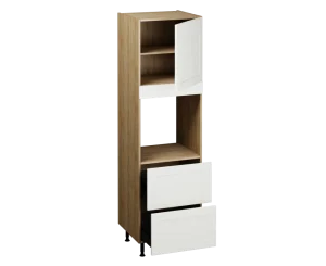 Single Oven Unit with Drawers