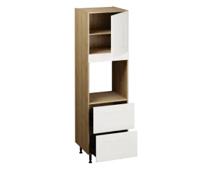 Single Oven Unit with Drawers