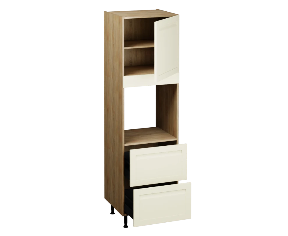 Single Oven Unit with Drawers
