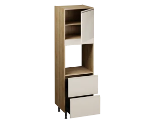Single Oven Unit with Drawers