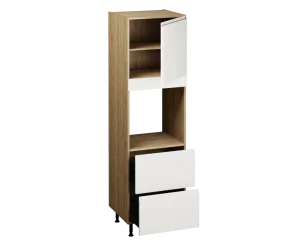 Single Oven Unit with Drawers