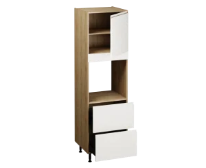 Single Oven Unit with Drawers