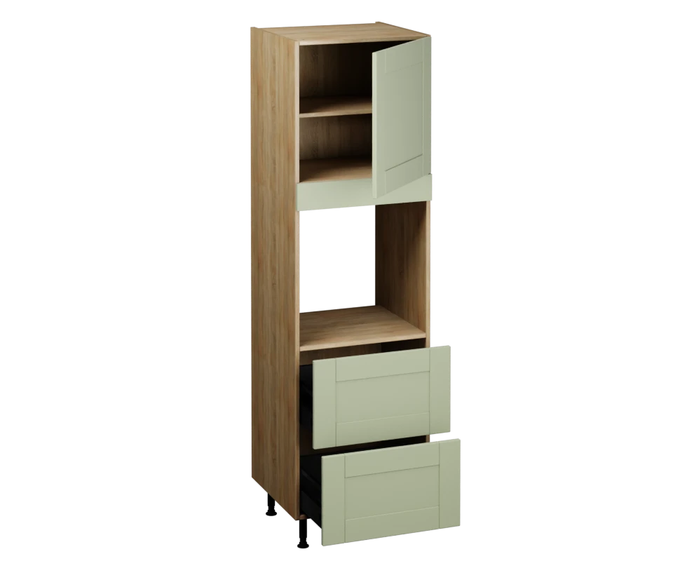 Single Oven Unit with Drawers