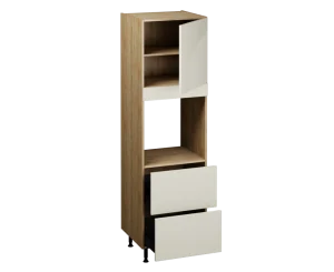 Single Oven Unit with Drawers