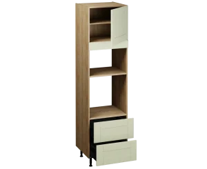 Single Oven Microwave with Drawers (2150 x 600)